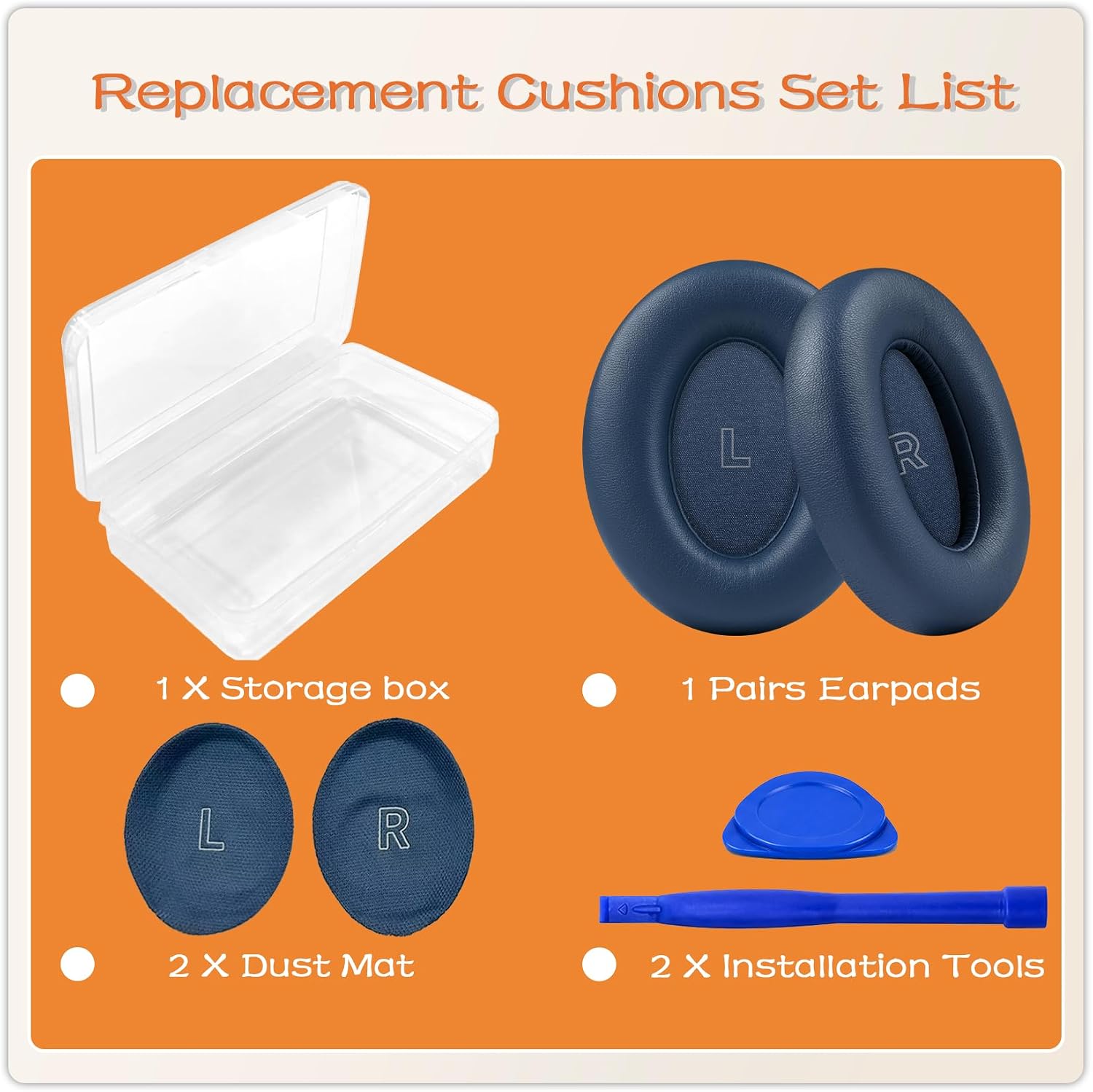 Replacement Ear Pads for Bose QuietComfort Ultra-Blue image 4