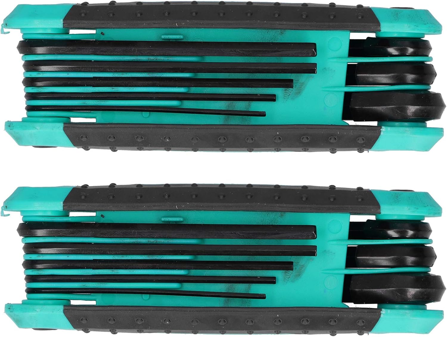 8 in 1 Folding Hex Wrench, 2Pcs Folding Wrench Set for Tighten Remove Screws Multifunction Hand, Hex Keys