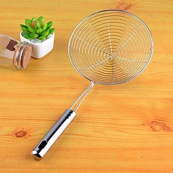 Spider Skimmer Strainer Ladle Deep Frying Chinese Spoon And Stainless