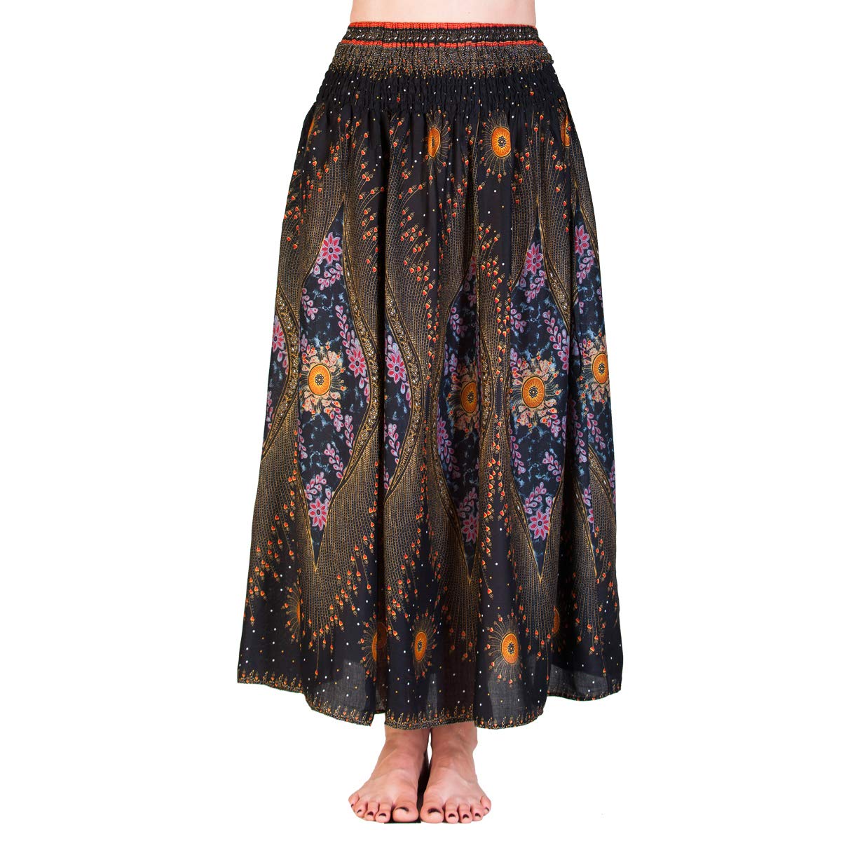 Panasiam Women's V02 Black Summerskirt, V02_black, Unisize