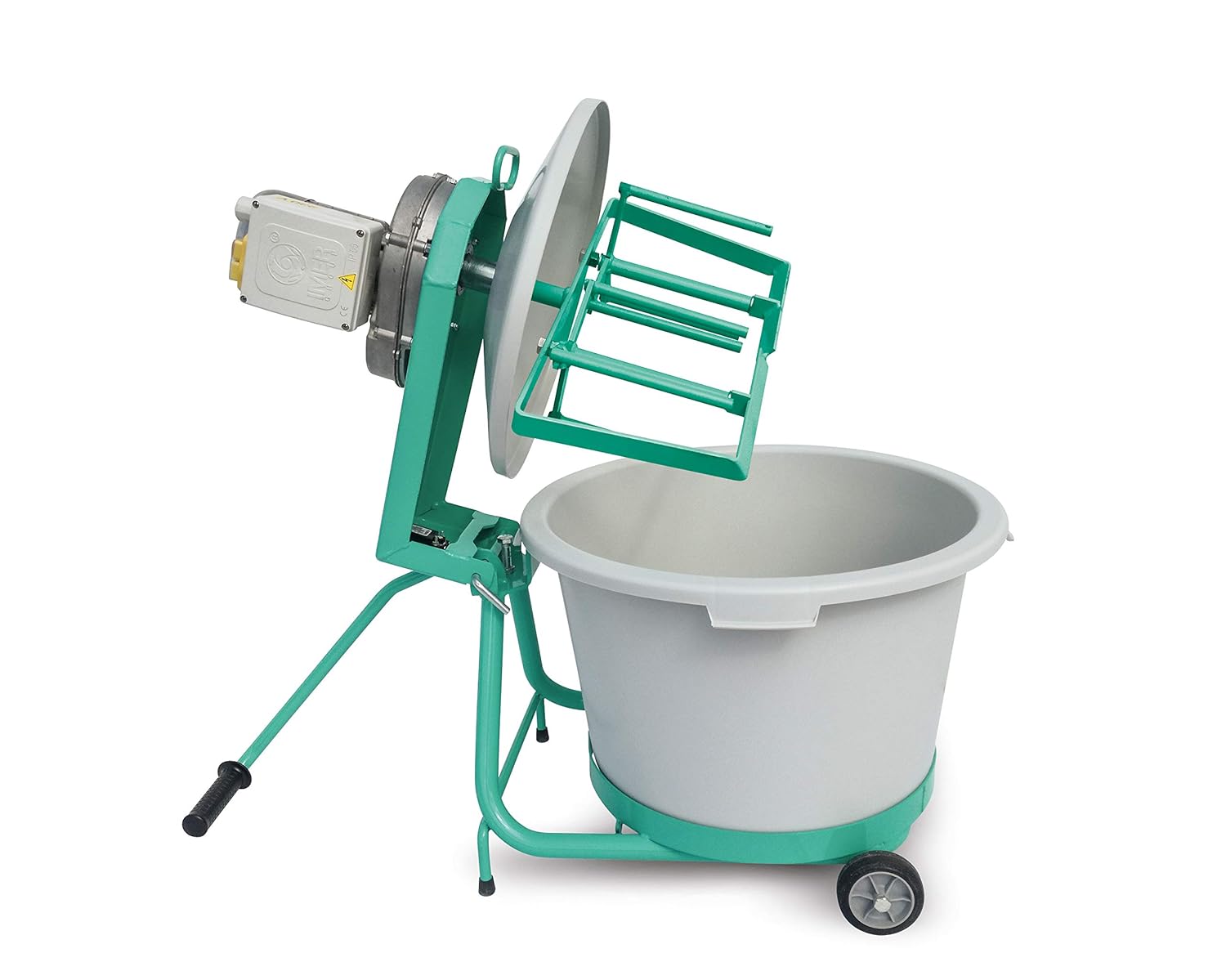IMER Group Mix All 60 Portable Paddle Mixer, Lightweight, Quiet and Portable, 14 gal Drum Capacity, 110V, 60Hz, 0.75HP : Tools & Home Improvement