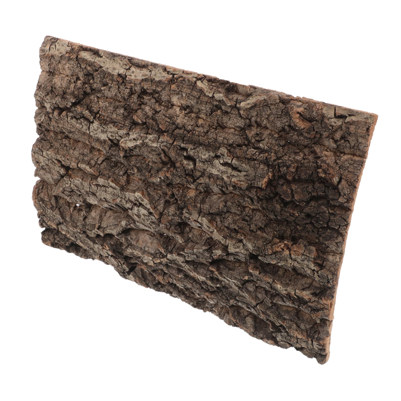 Decoración Natural De Corteza De Alcornoque para Terrarios y Acuarios De Reptiles Instalación Fácil y Ligera Atractivo Visual para Dragones Barbudos Geckos y Hábitats De