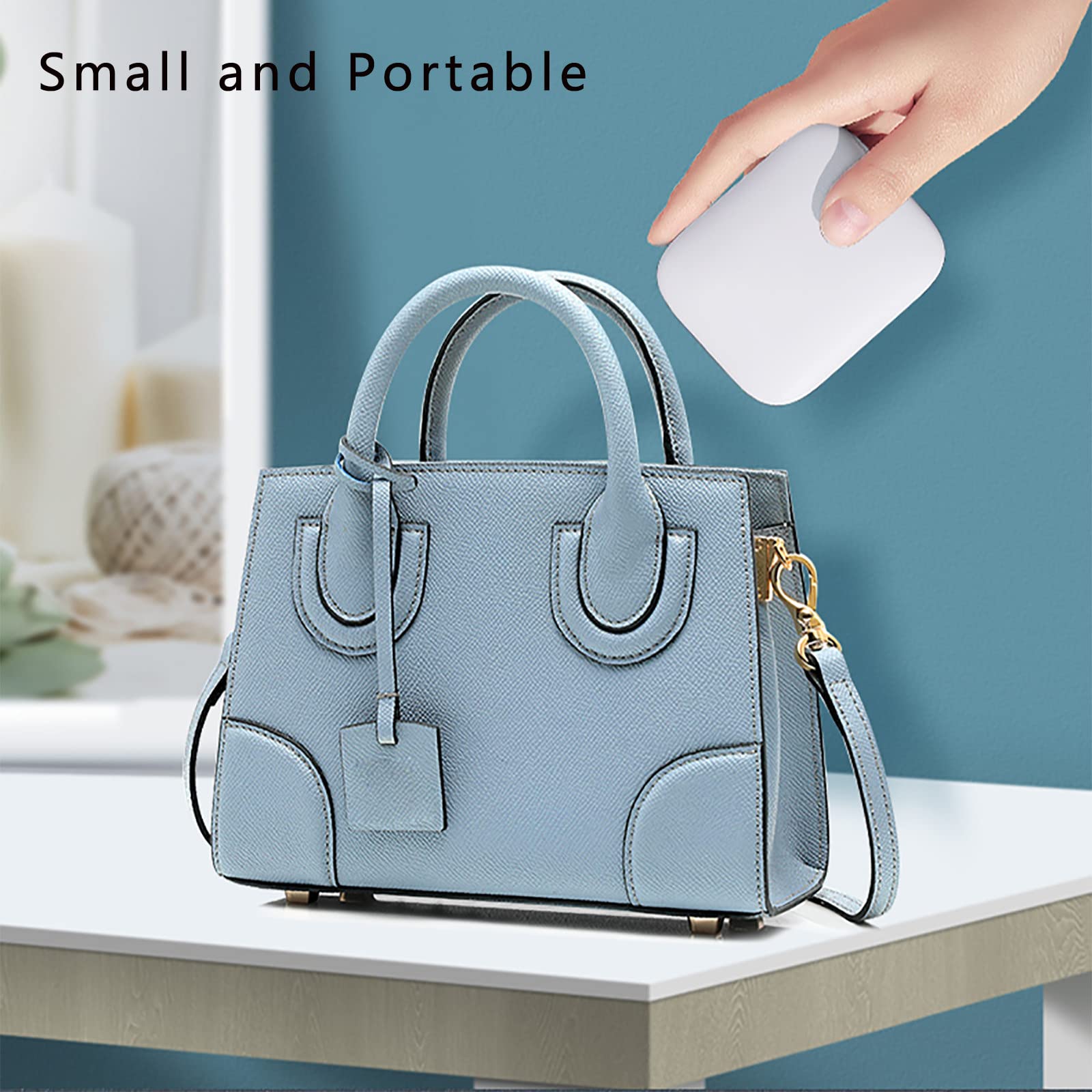 Organizador Baño, Porta Cepillo de Dientes USB Recargable, Soltero Soporte Cepillo de Dientes con Función Esterilizador Energía Secado, Dispensador Pasta Dientes, Blanco