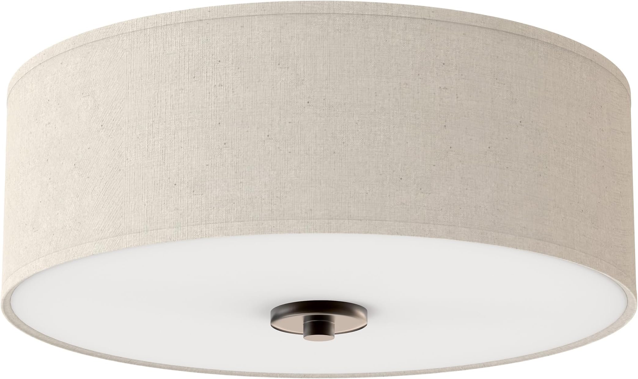 P3713-20 Inspire Two-Light Flush Mount, Antique Bronze