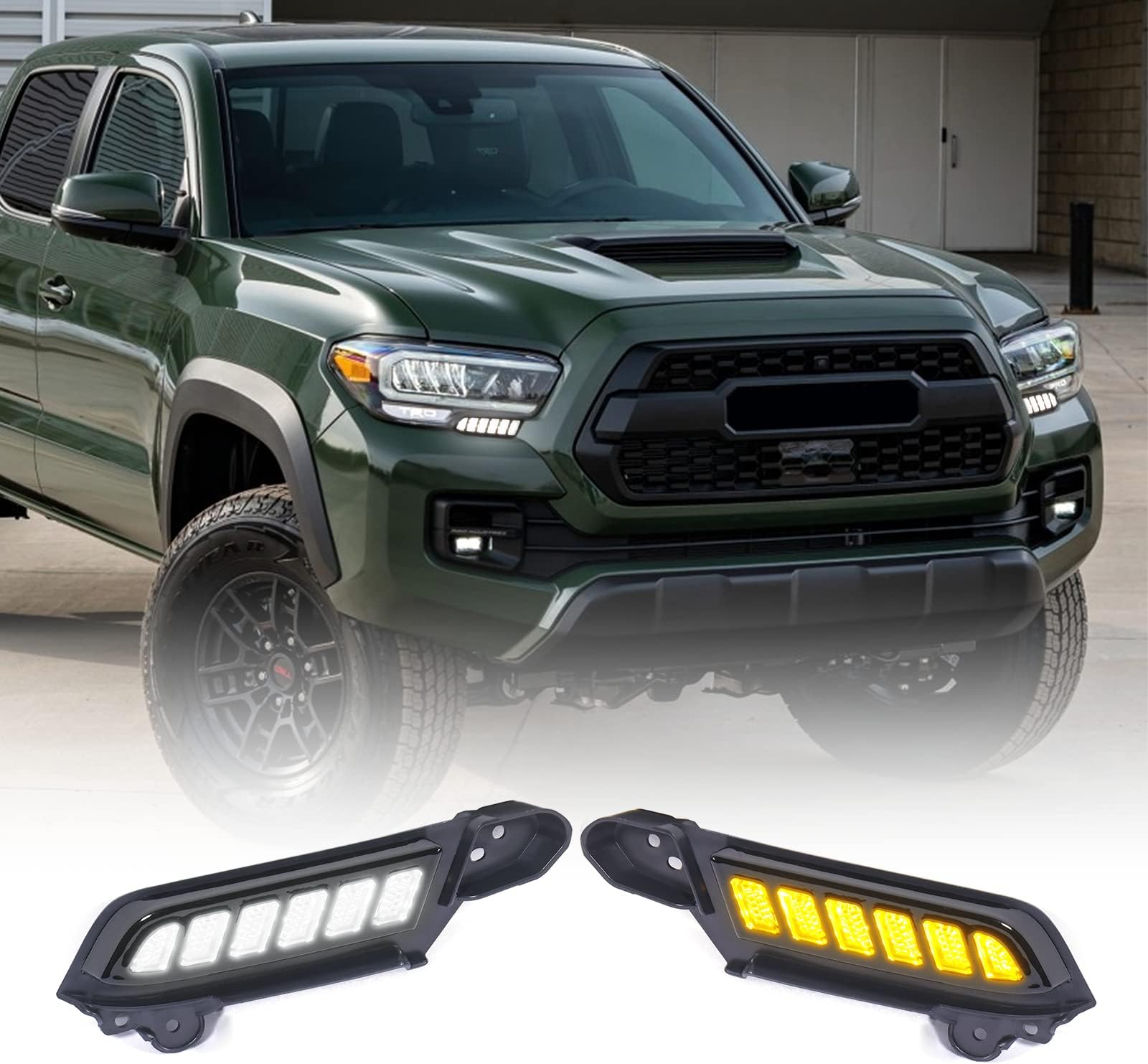 Amazon.com: TBHOO LED Daytime Running Lights For 2016 2017 2018 2019 ...
