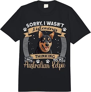Red Kelpies Life Span Decor Puppy Australian Kelpie Dog Comfort Colors Adult Heavyweight T-Shirt
