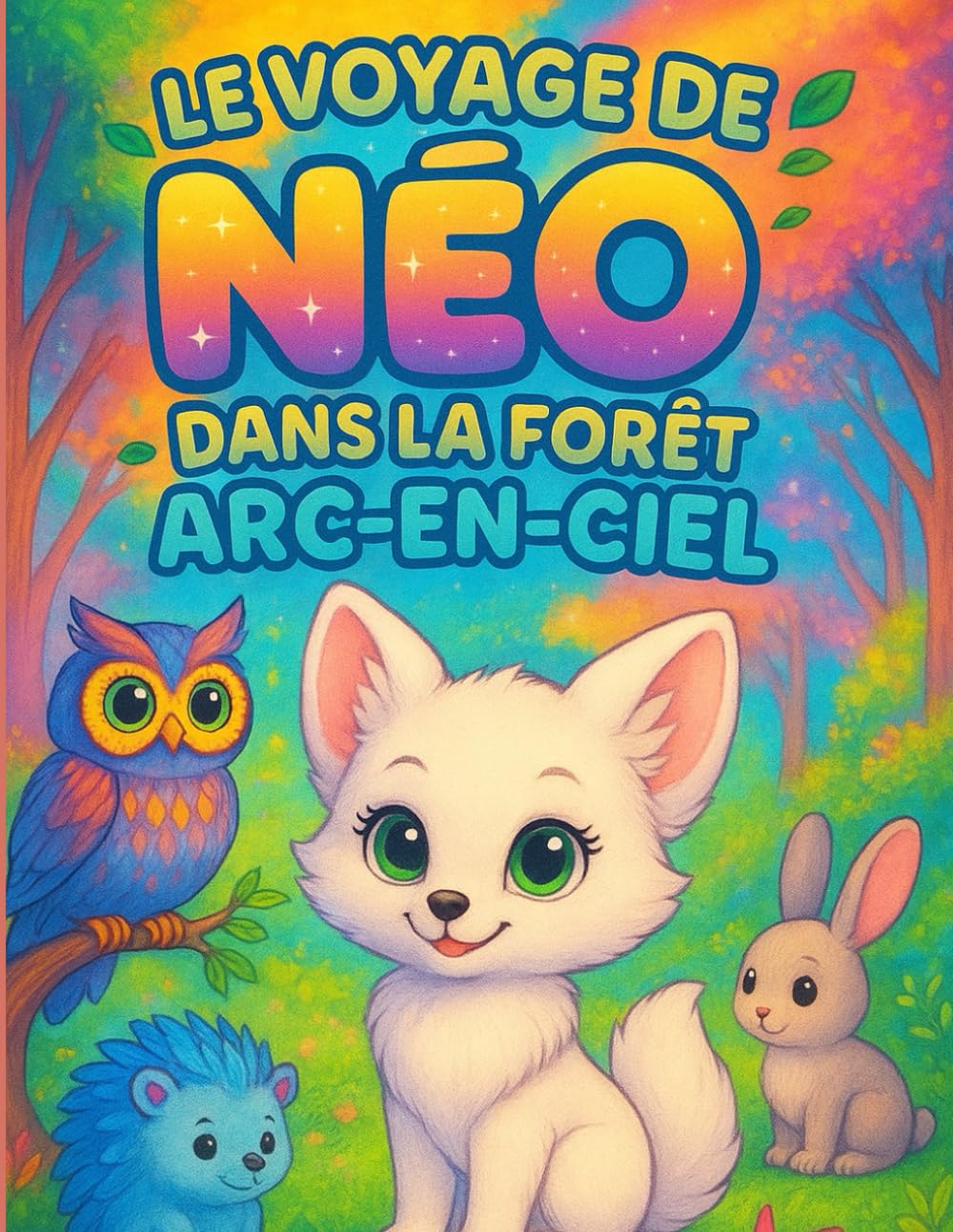 Le Voyage de Néo dans la Forêt Arc-en-Ciel: Néo, un petit renard curieux et plein de courage, découvre un matin un sentier étincelant caché entre deux ... et d’histoire pour les enfants de 2 à 5 ans.