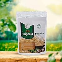 Vista 4 de SVATV Triphala Polvo 8.01 oz Fórmula de Amla, Haritaki y Bibhitaki - Media libra, 8 onzas