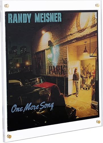 Antilope Marco de disco de 45 rpm, autoadhesivo, transparente, flotante, para cubierta de disco de vinilo de 7 pulgadas, soporte de pared (montaje