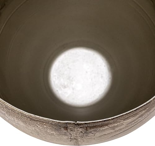 Miniatura 4 de Creative Co-Op Various Round Metal Distressed Pewter Finish, Holds 6 Inches, 5 Inches, and 4 Inches Pots, Set of 3 Planter