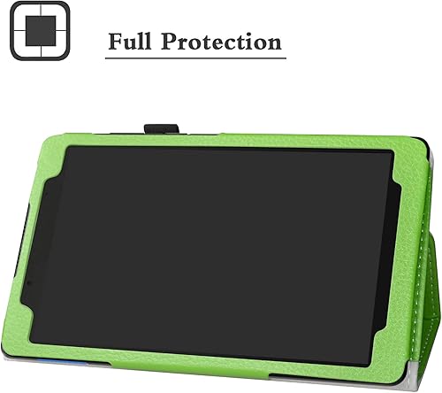 Miniatura 2 de LiuShan - Funda de piel sintética para tablet Lenovo Tab E8 HD 2018 de 80