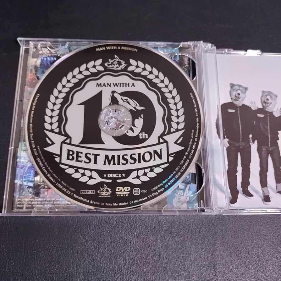 MAN WITH A MISSION CD DVD セットまとめ売り マンウィズ MAN WITH A MISSION 最新ライブBlu-ray＆DVD 『Wolf Complete