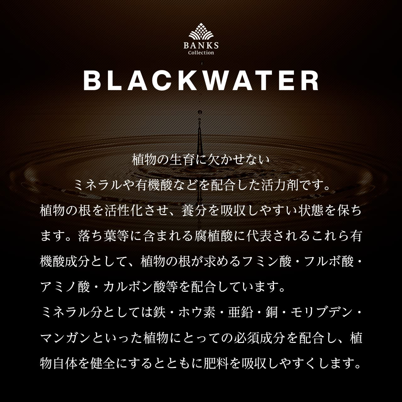 Amazon | BLACKWATER® ブラックウォーター 50ml【THE COMPOSTと