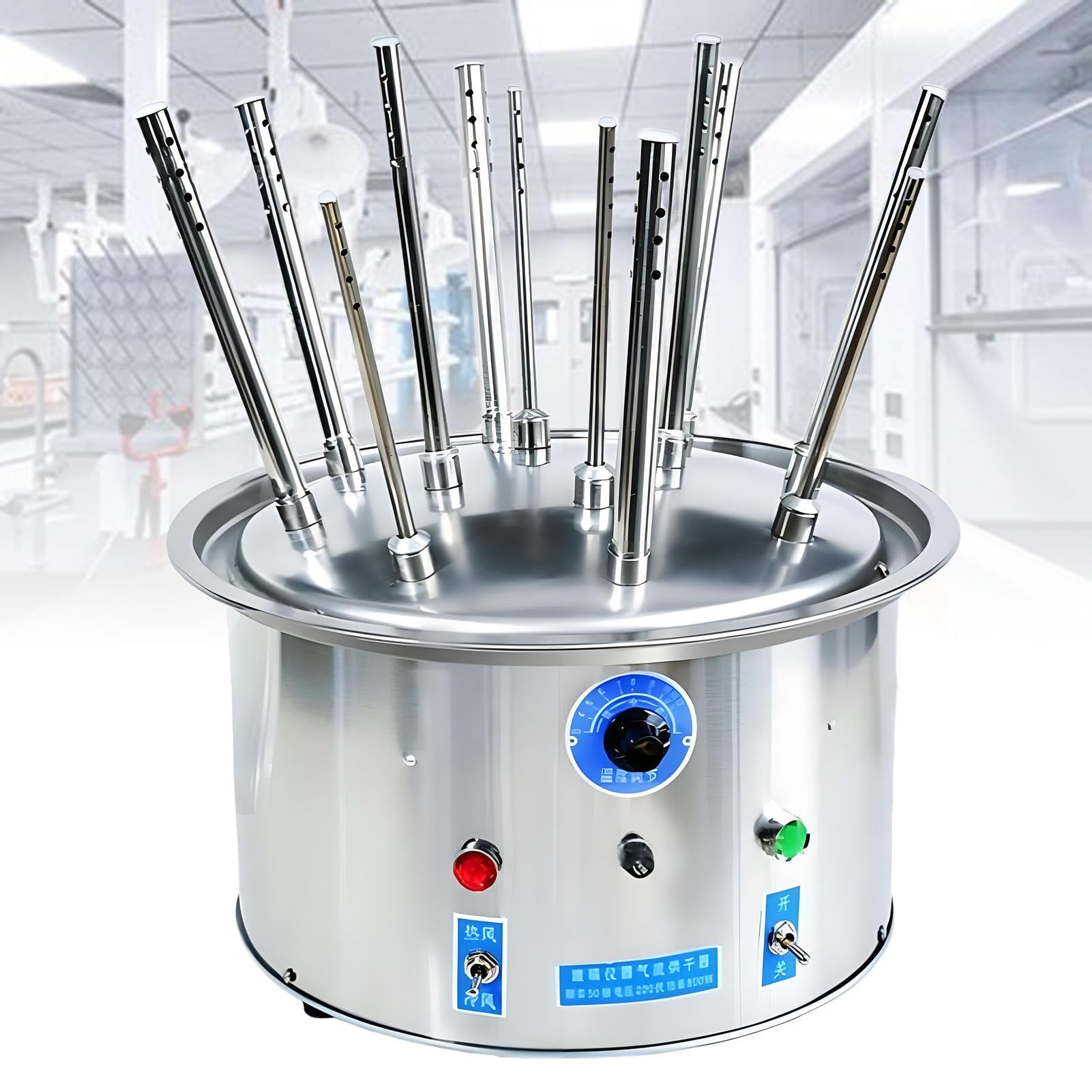 Suszarka laboratoryjna z nadmuchem powietrza 12Holes