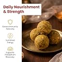 Poshak Sonth Date Laddu Traditional Dry Ginger & Date Sweet with Dry Fruits & Desi Ghee No Refined Sugar Digestive & Daily Wellness Sweet (Pack of 800 g) gallery image