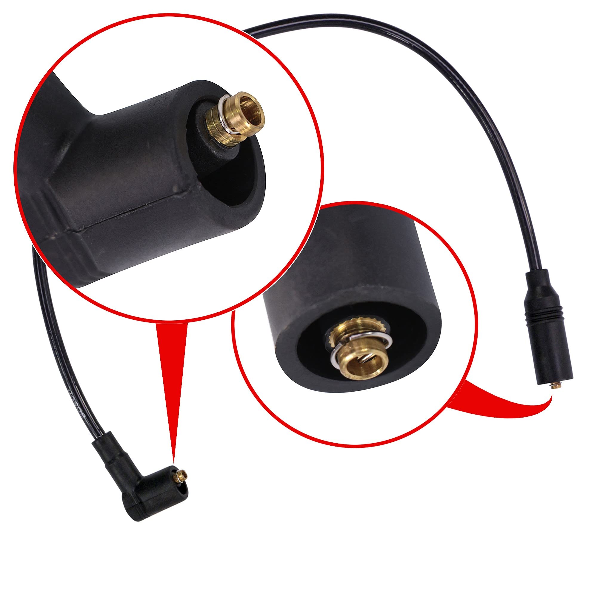 Przewody Zaplonowe BOSCH 0 986 356 339 do VW Transporter IV Bus (70B, 70C, 7DB, 7DK, 70J, 70K, 7DC, 7DJ) GOLF III (1H1) Golf III Cabrio (1E7) Transporter IV Van (70A, 70H, 7DA, 7DH) Golf IV Cabrio