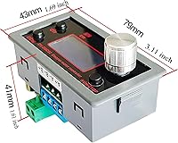 Vista 3 de Controlador de controlador de motor paso a paso DC 5-30V 4A Placa integrada Módulo de control de ángulo de velocidad de pulso adelante/reverso