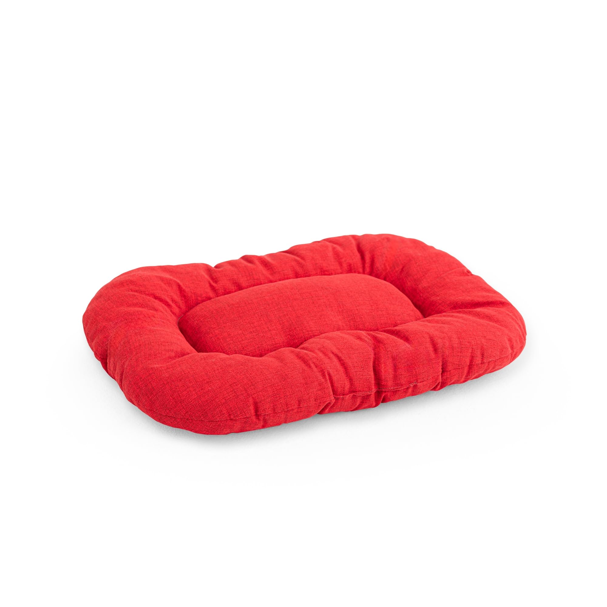 Letto e Cuscino per Cani e Gatti da Interno, Morbido, Design Confortevole in Tessuto Resistente – Cuccia per Cani da Interno in Varie Misure e Colori (rosso, cm.60x45)