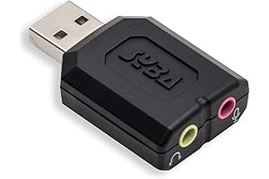 SYBA External USB Stereo Sound Adapter