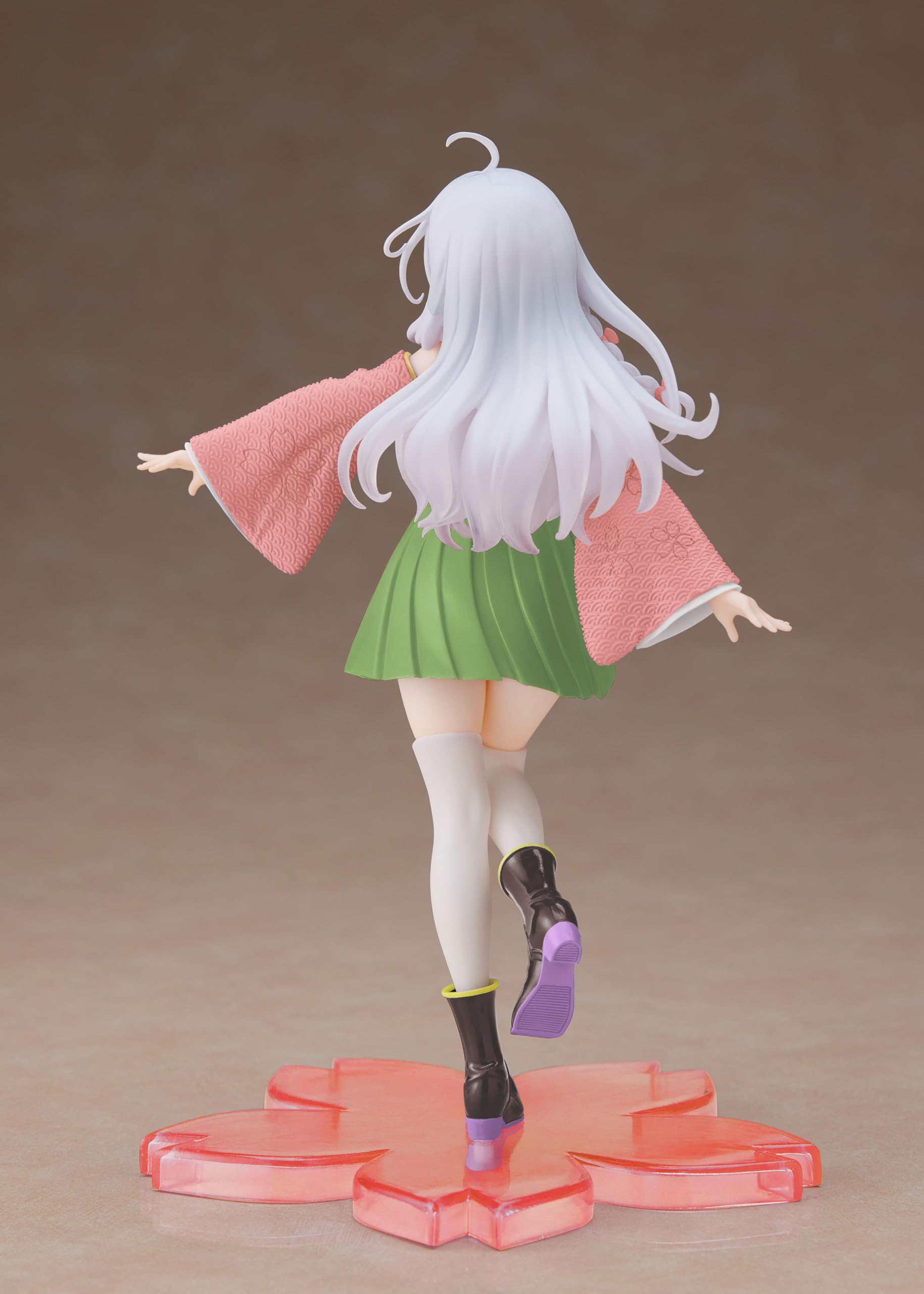 Wandering Witch: The Journey of Elaina PVC Elaina Sakura Kimono Ver. Renewal Edition 20cm, Black - Image 3