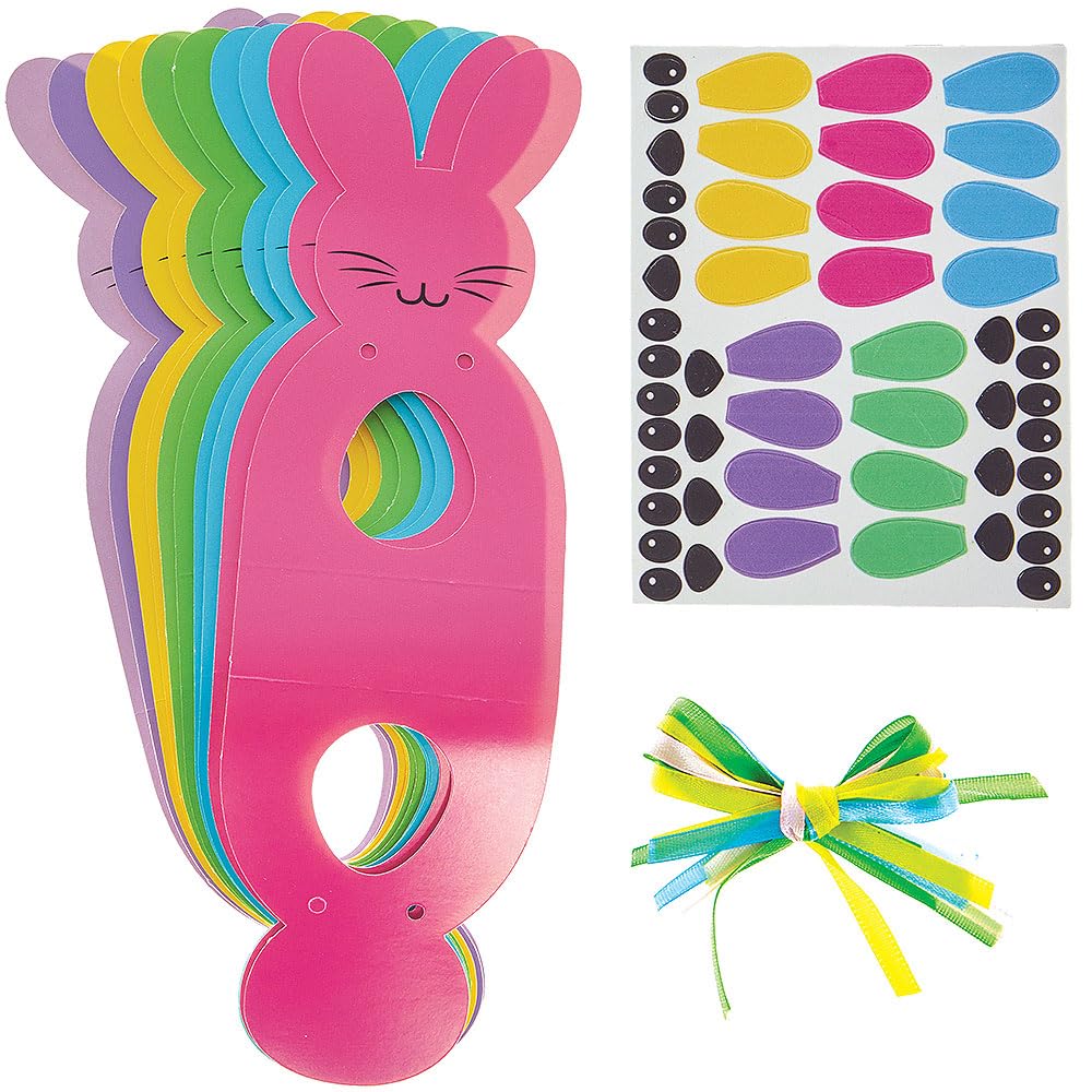 Baker Ross Poster Per Porte Di Pasqua – Confezione Da 10, Modelli Da Colorare Per Bambini, AT508