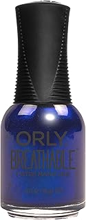 Breathable You're On Sapphire Cobalt Blue Shimmer Nail Polish Treatment + Color Infused w/Argan Oil, Pro Vitamin B5 + Vitamin C - 0.6fl oz. / 18ml
