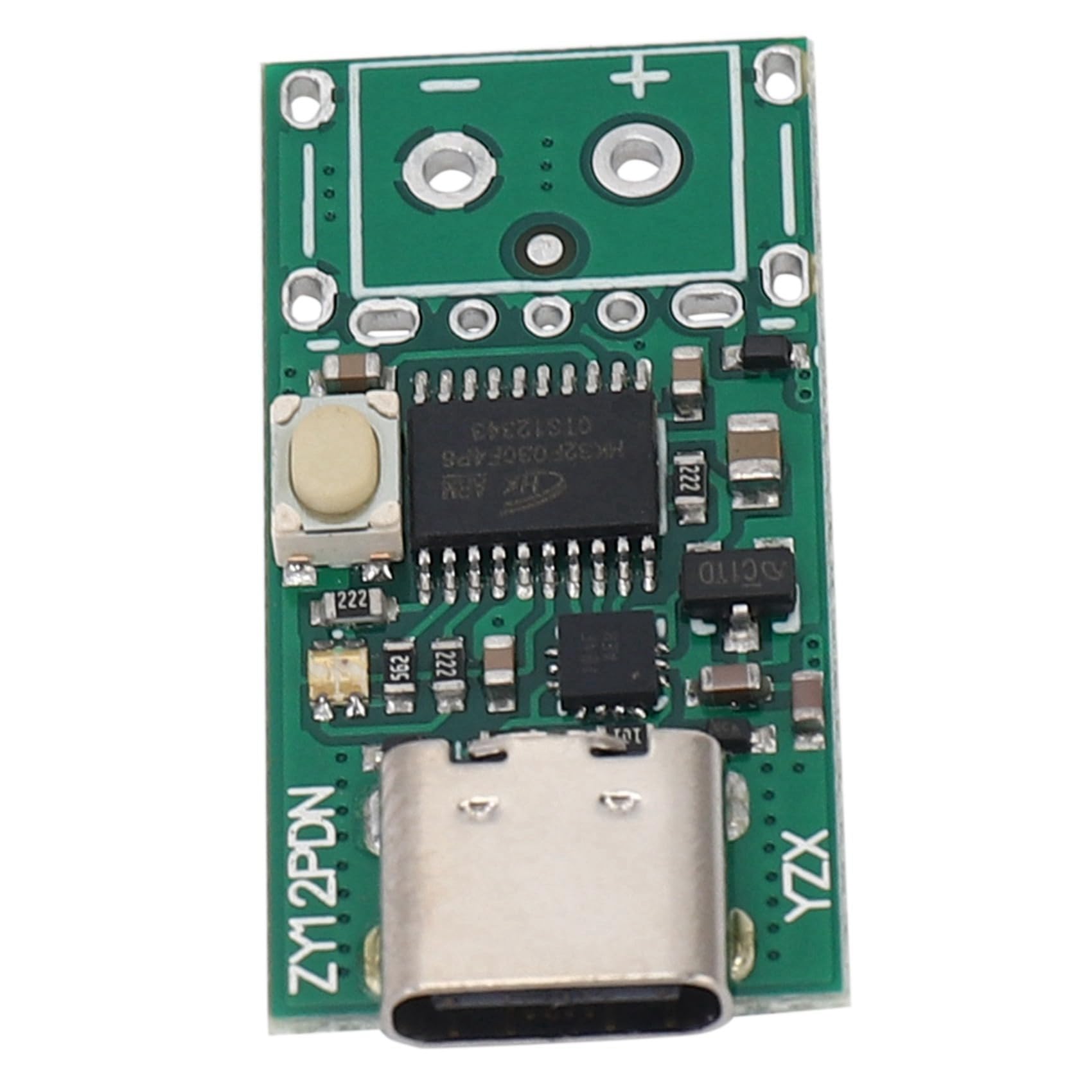 10X USB-C Pd2.0/3.0 Una Dc Convertidor Módulo de Fuente de Alimentación del Señuelo Probador de Detector de Sondeo de Encuesta de Activación de Carga Rápida (Zy12Pdn)