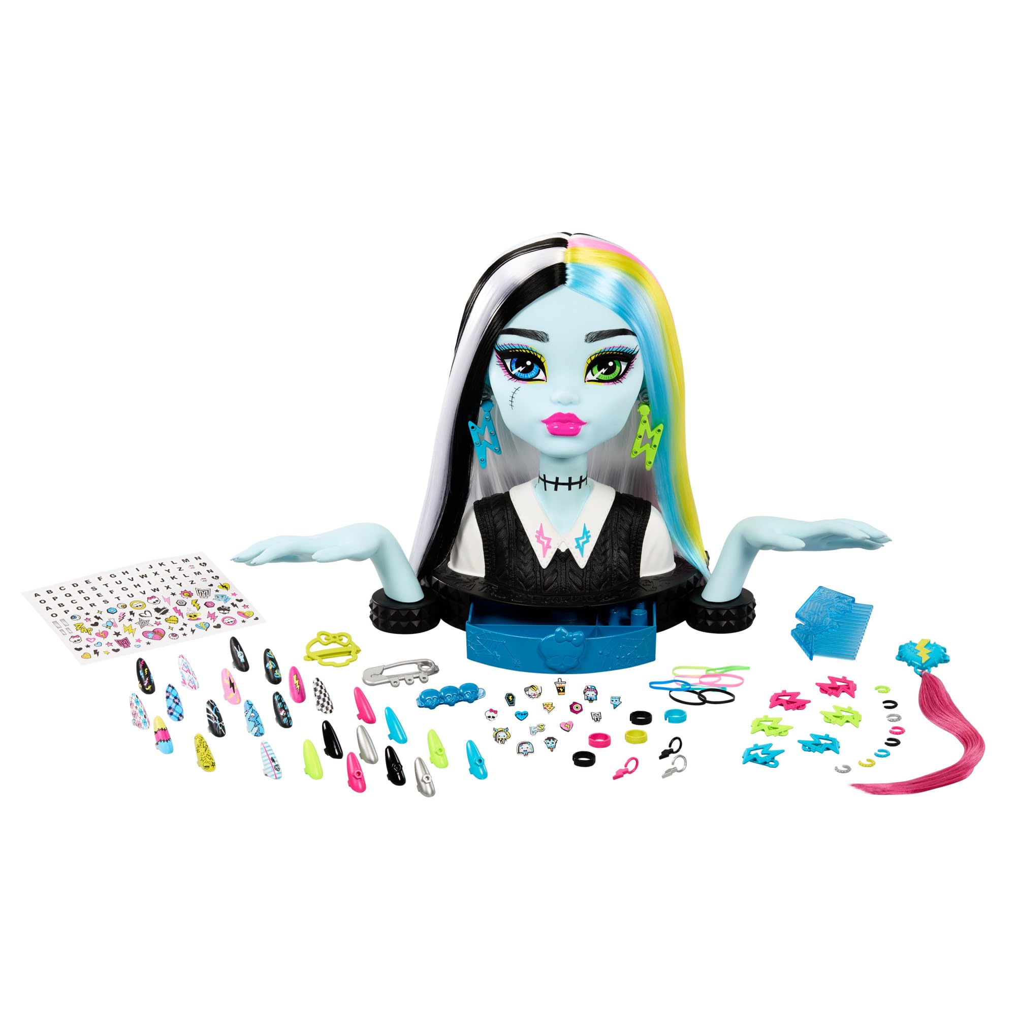 Monster High Bambola MH Frankie Styling Head