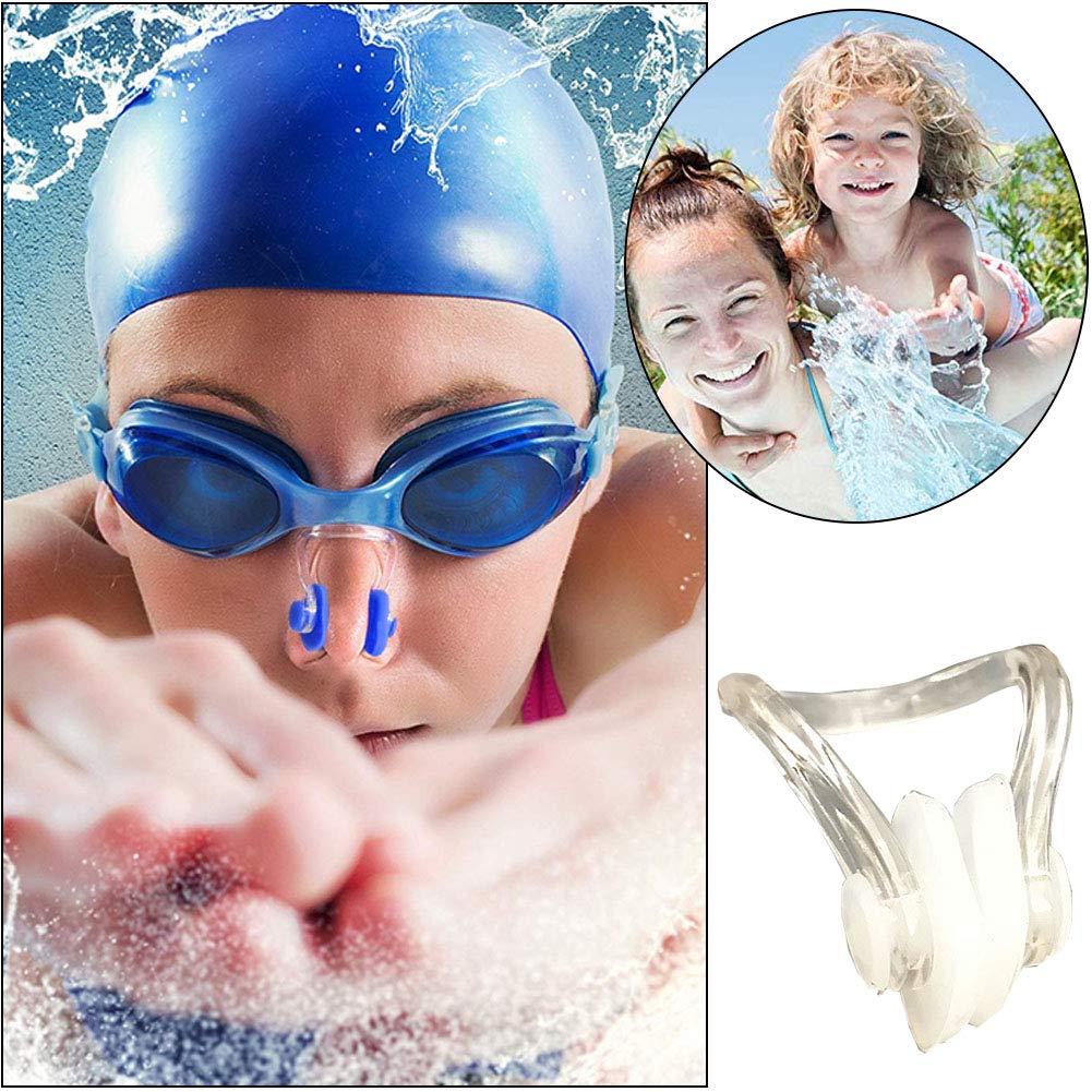 Clip Per Naso Da Nuoto In Silicone - Impermeabile E Morbida | Per Adulti E Bambini, Ideale Per Piscina E Mare - Foto 8