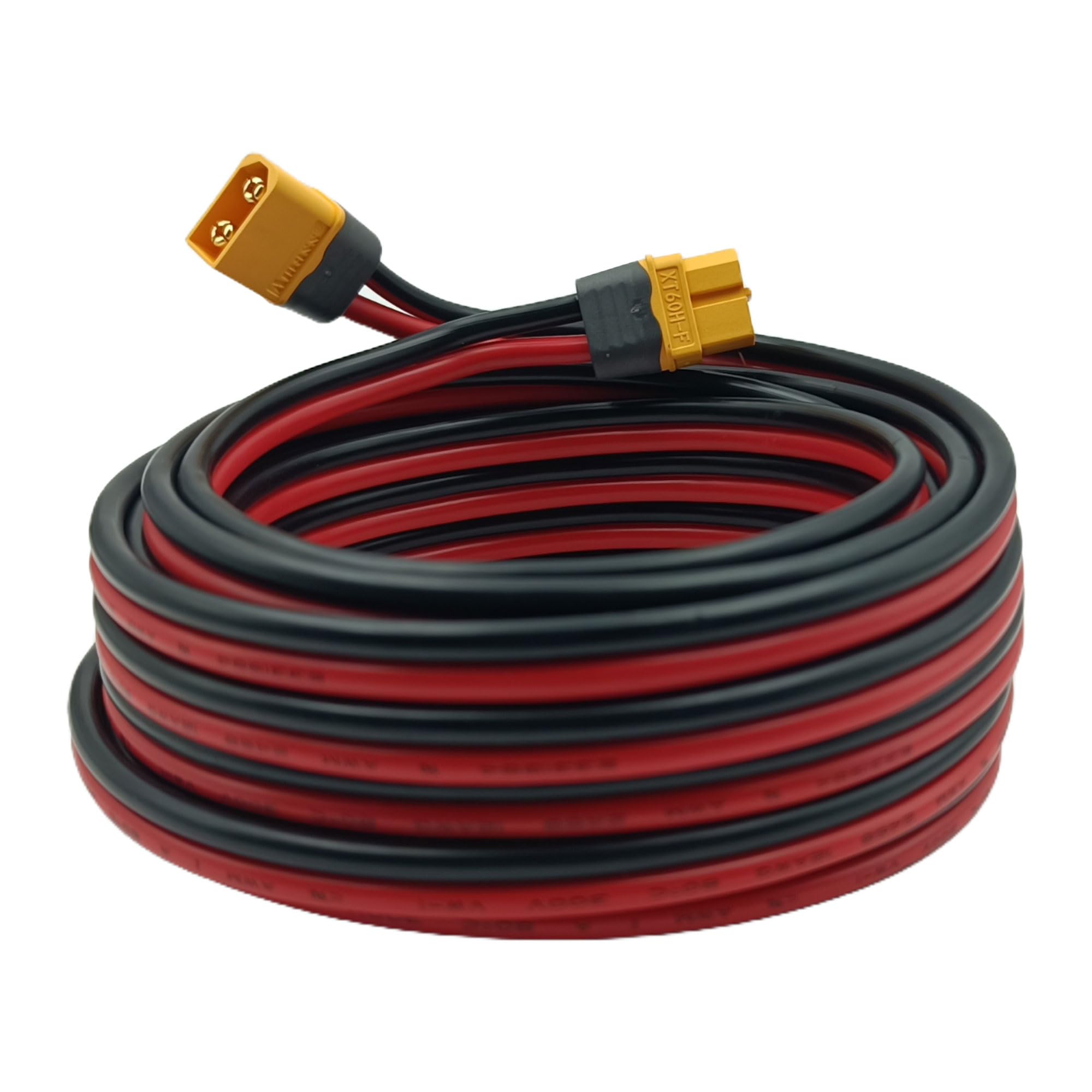 XT60 przedłużacz 12AWG XT60, wtyczka na gniazdo, kompatybilny z EcoFlow Powerstation 6 m