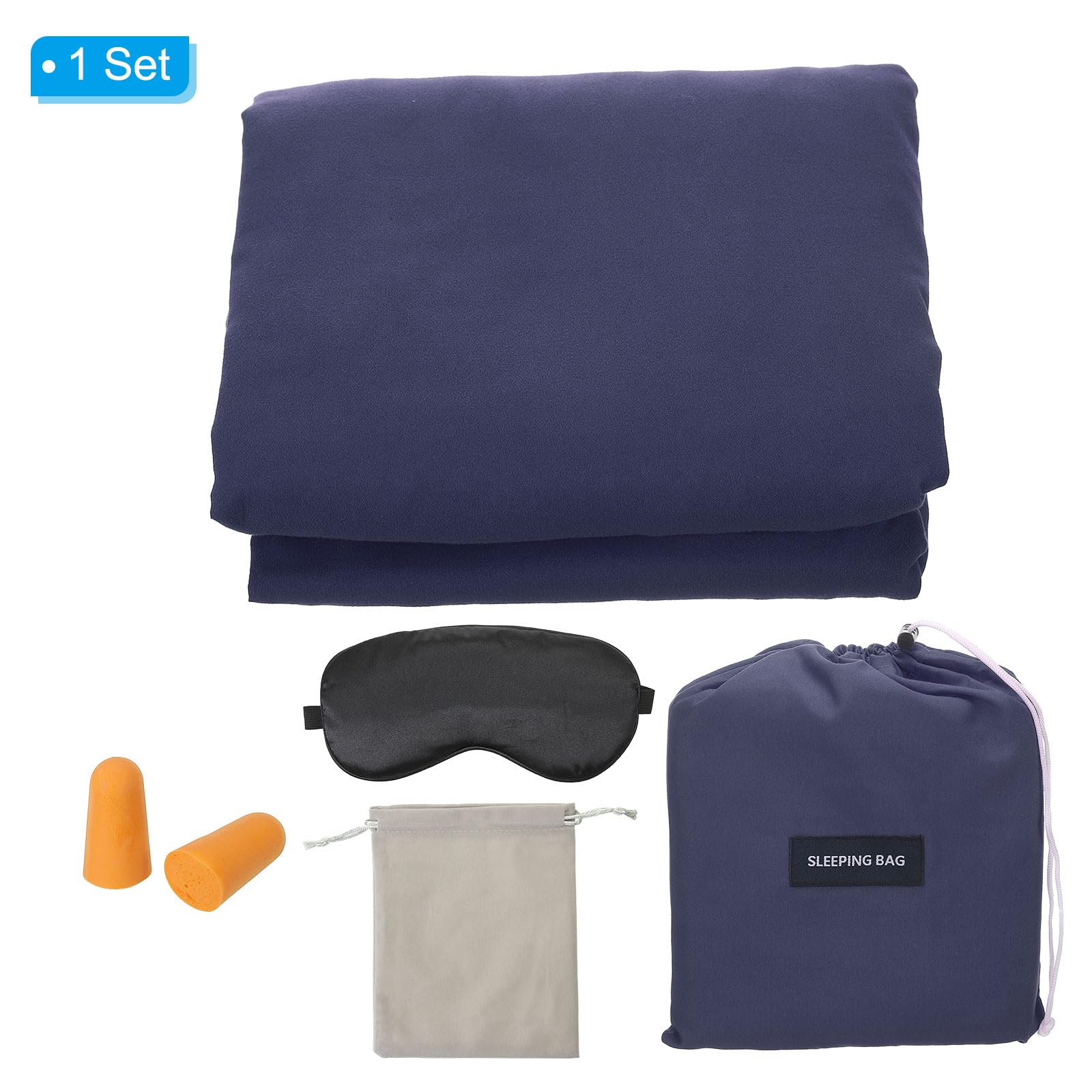 PATIKIL Schlafsack-Innenfutter 180x210 Cm - Weiche Reisehülle Für Camping & Hotel