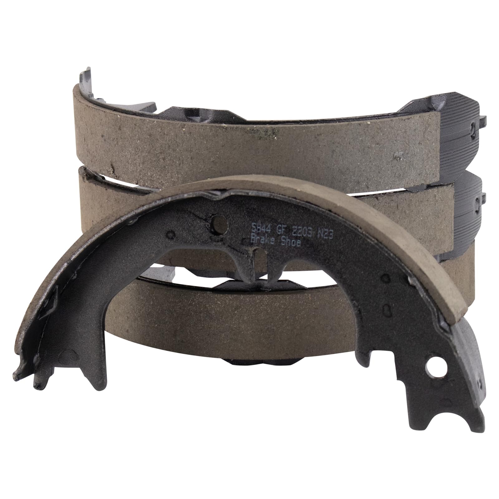 TRQ Rear Parking Brake Shoe Set