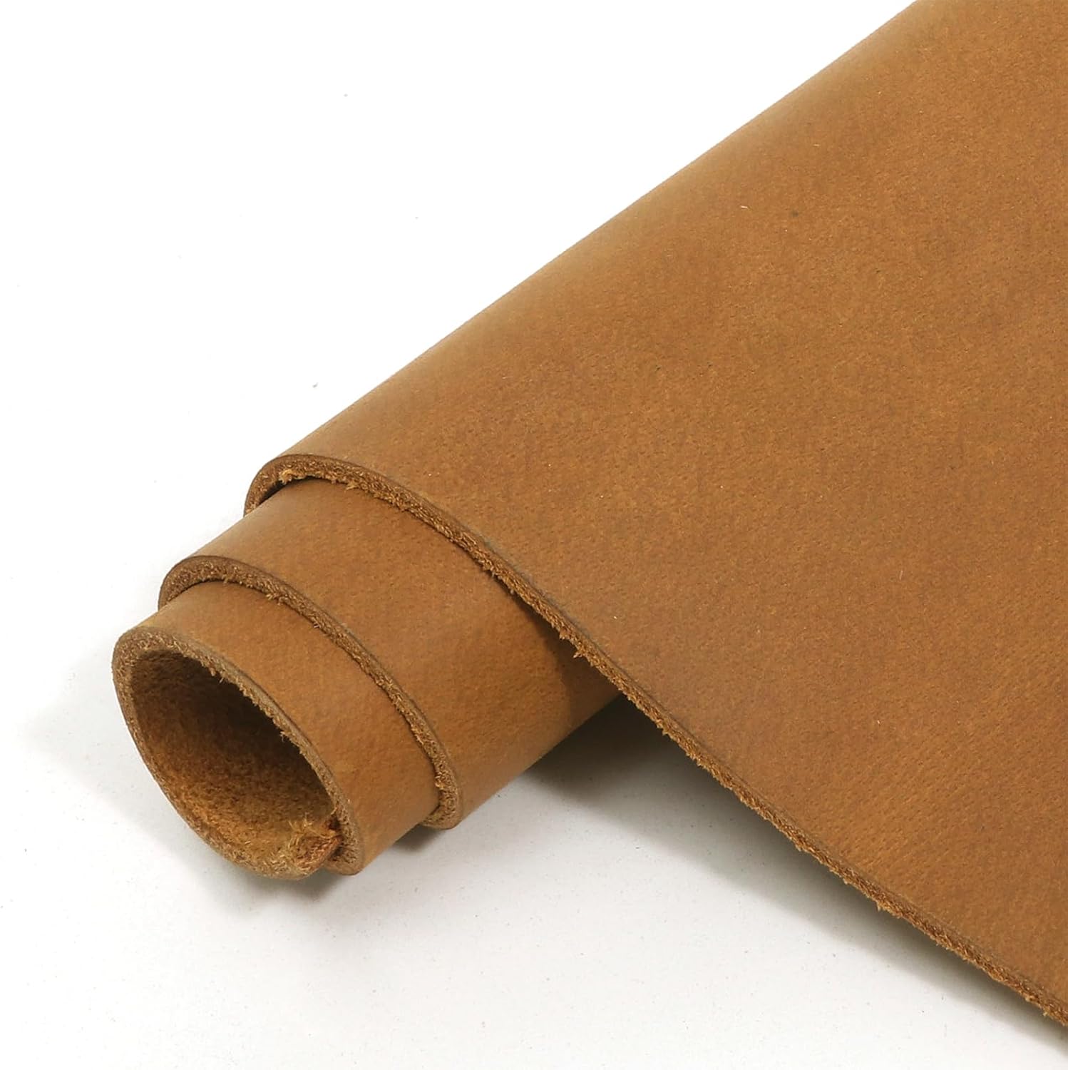 12''X24'' Genuine Leather Sheets for Crafts Full Grain Leather Tooling Leather 2mm Thick Cowhide Leather Pieces Square Dark Brown