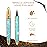 ICORIC Liquid Eyeliner - Magic Self-Adhesive Long-Lasting Eyelash Glue Pen Waterproof Eyeliner Magnetic, No Blooming Quick Drying Magnetic Eye Liner (Black Eyeliner 1 PCS)
