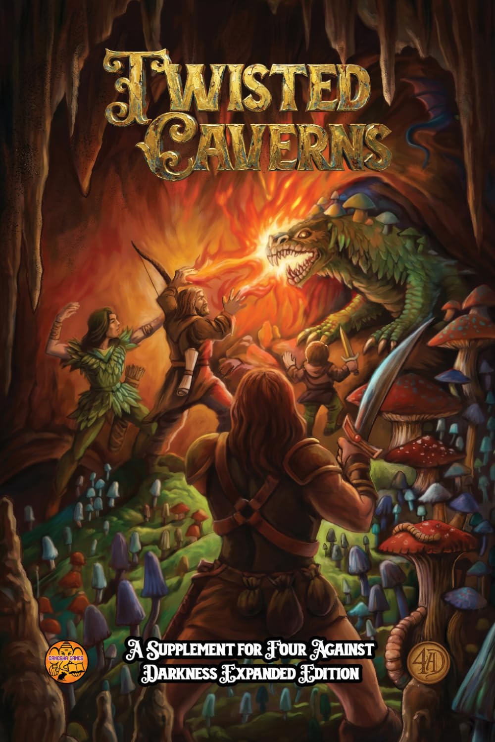 Twisted Caverns: A Supplement for Four Against Darkness Expanded Edition