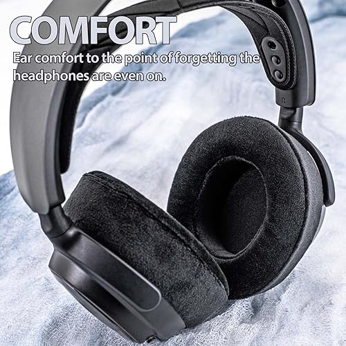 Miniatura 12 de Nova Pro Almohadillas de repuesto con cable para auriculares Arctis Nova Pro con cable de TRANSTEK, durabilidad mejorada y aislamiento de sonido,