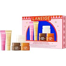 Laneige Skincare &amp; Lip Care Holiday Gift Sets &ndash; Lip Mask, Water Bank, Lip Glowy Balm &ndash; Beauty Essentials for Gifting &amp; Self-Care