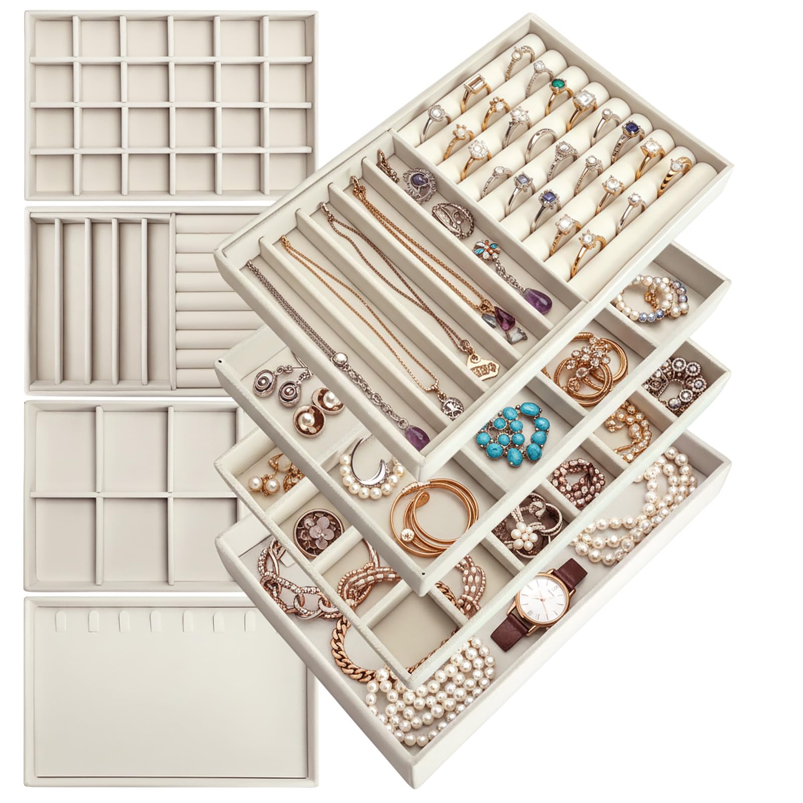 Coffret bijoux tiroir en velours Primst pour une protection d'exception