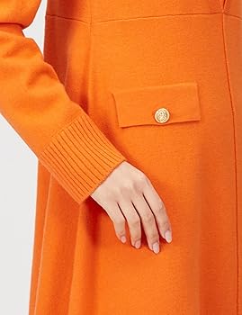 Amazon | [グレースコンチネンタル] 2022AW ｳｰﾙﾆｯﾄﾌﾚｱﾜﾝﾋﾟｰｽ