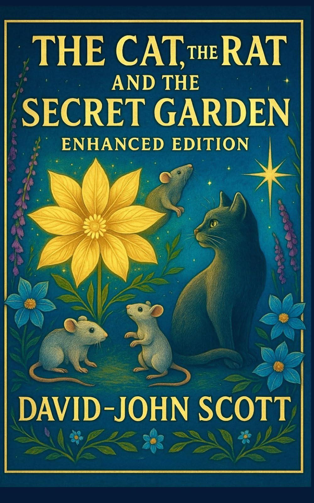 The Cat, The Rat, and the Secret Garden - Authors Edition: Where Magic and Friendship Bloom