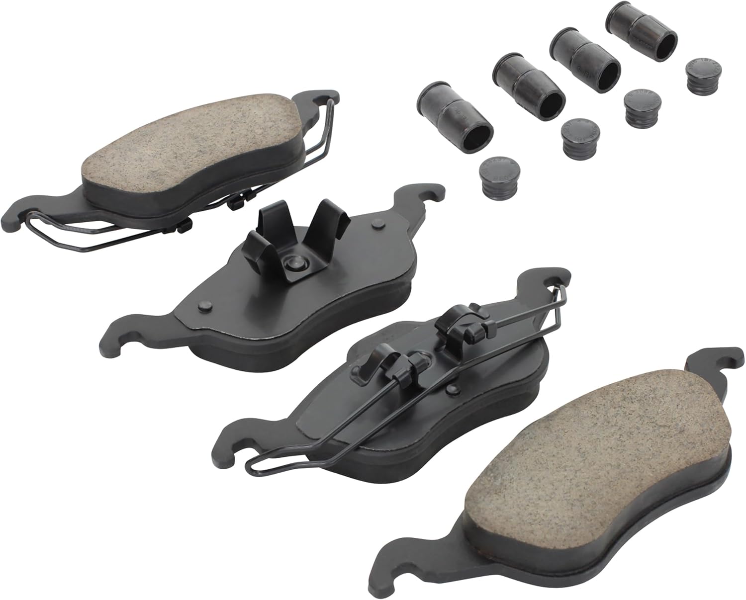 QUALITY-BUILT Front Ceramic Brake Pads, Black Series 1003-0816C, Compatible with 2000-2004 Ford Focus