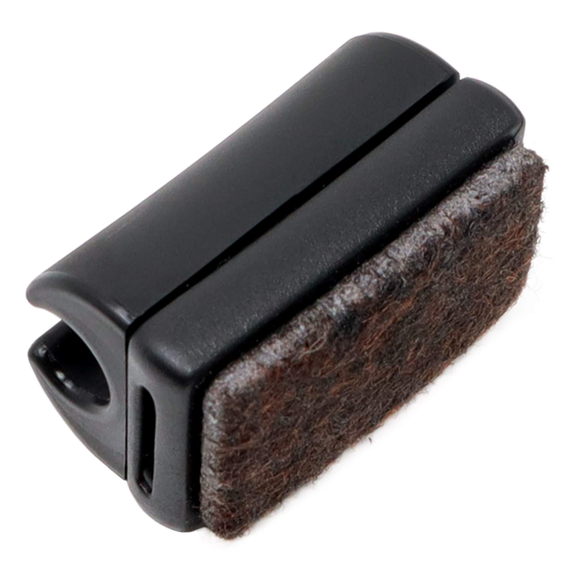 Adsamm SF-F-C-BL-8-32 SF-F-C-BL-8 32 x clamp shell gliders with felt 6-7 mm Black