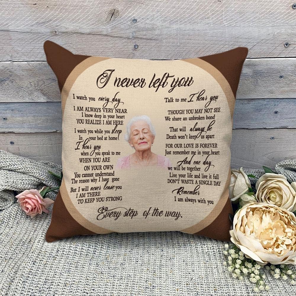 personalized memorial pillow
