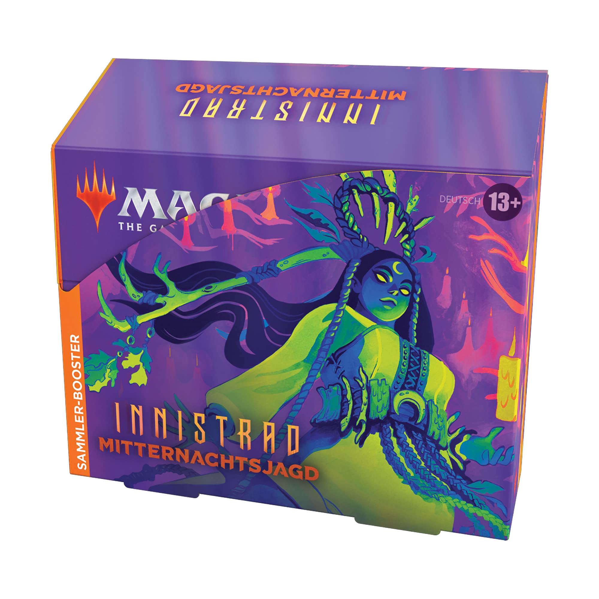 Magic the Gathering Innistrad: Mitternachtsjagd Sammler Display, 12 Booster (Deutsche Version)