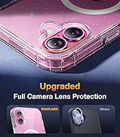 Vista 790 de Diaclara - Funda diseñada para iPhone 15 Plus de 6.7 pulgadas, transparente, cuerpo completo, con protector de pantalla, resistente de protección