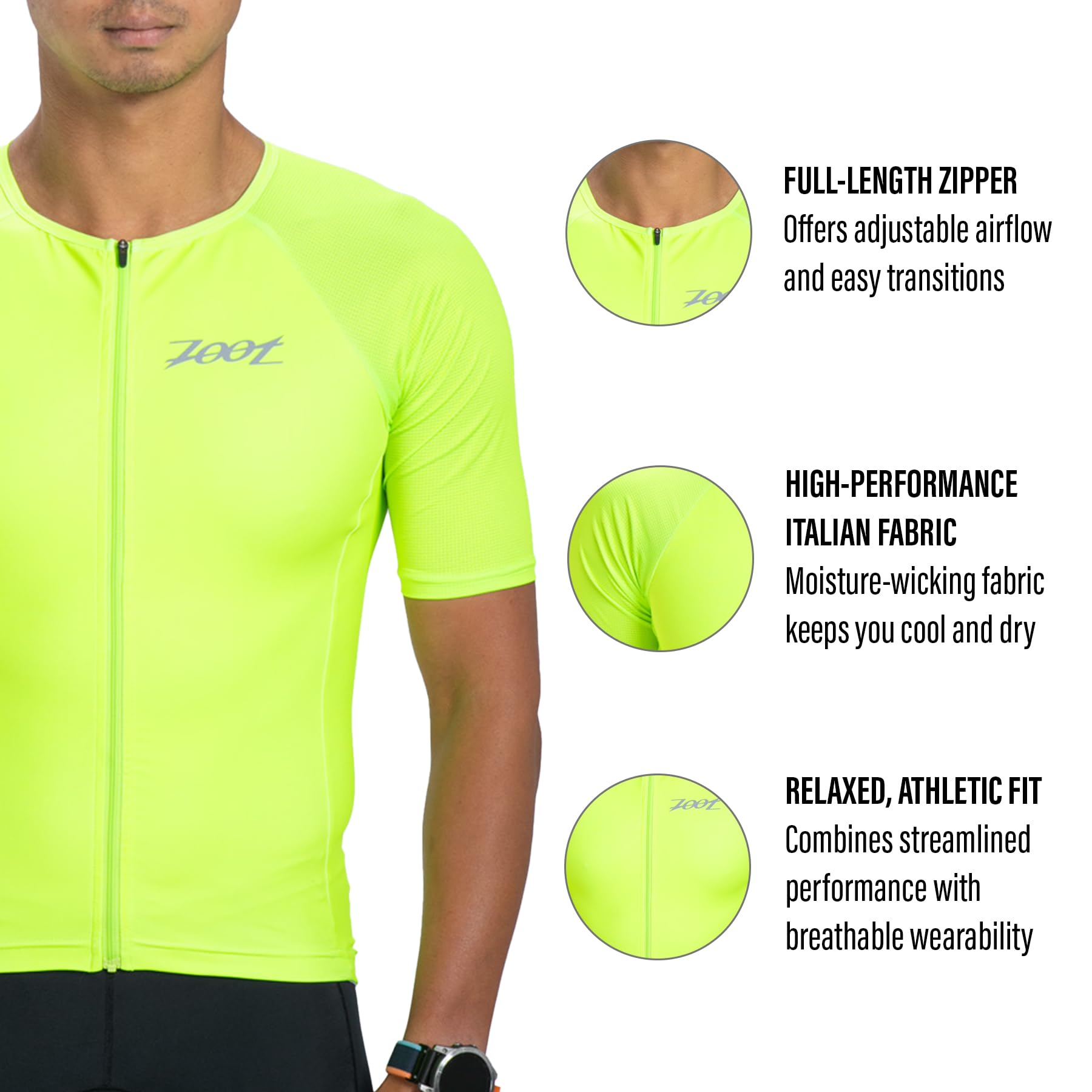 Zoot Herren Core Tri Aero Jersey