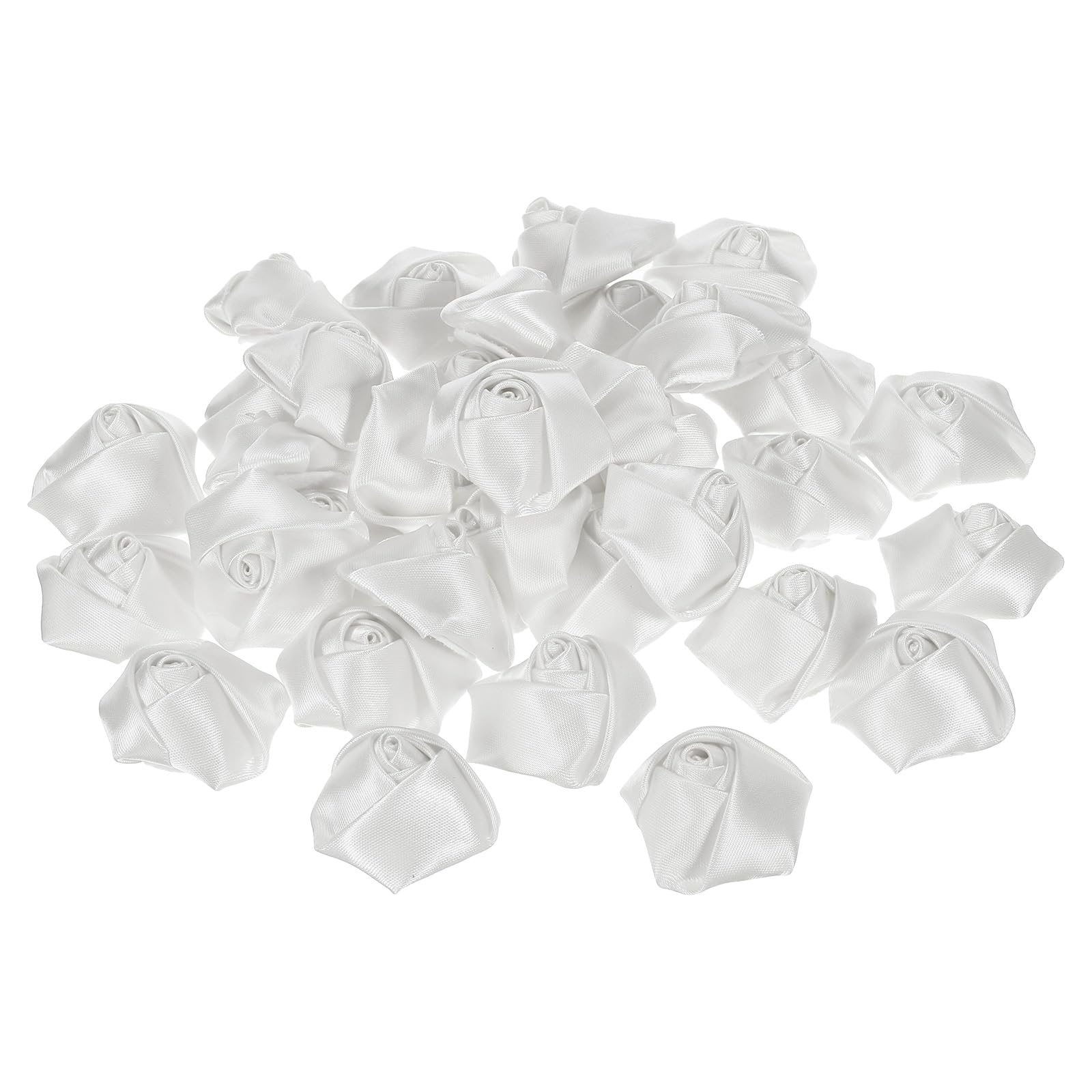 PATIKIL 1.6" Satin Ribbon Roses