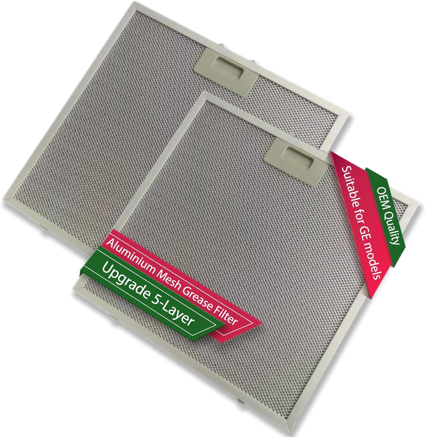 Range Hood Grease Filter For GE JVX5300SJ2SS,JVX5305DJ2BB, JVX5300DJ2WW,JVX5305DJ2WW, JVX5305SJ2SS,JVX5300EJ2ES