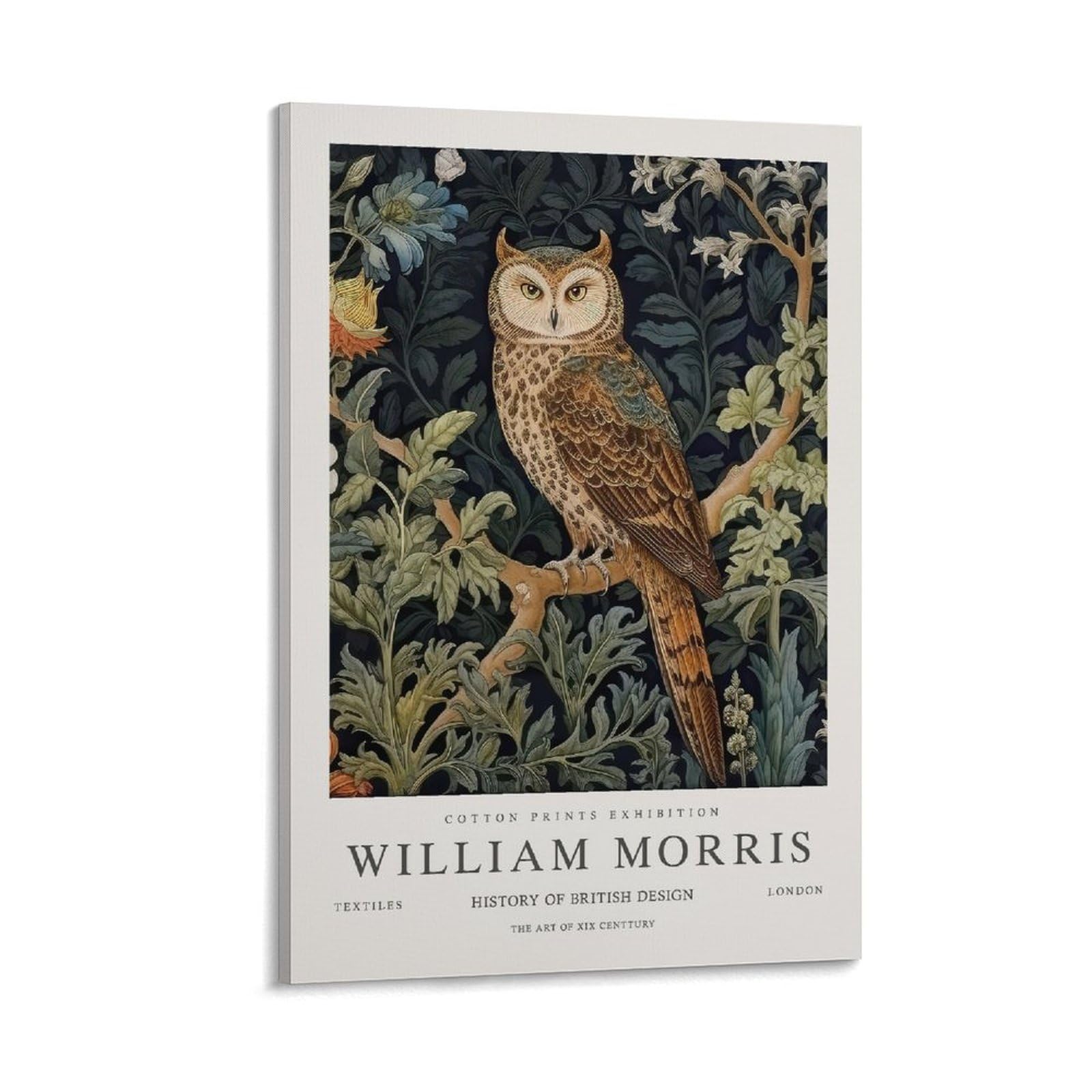 William Morris Flower Wall Art Strawberry Plant Poster Decorative Painting Canvas Wall Art Living Room Decor Posters 08x12inch(20x30cm)