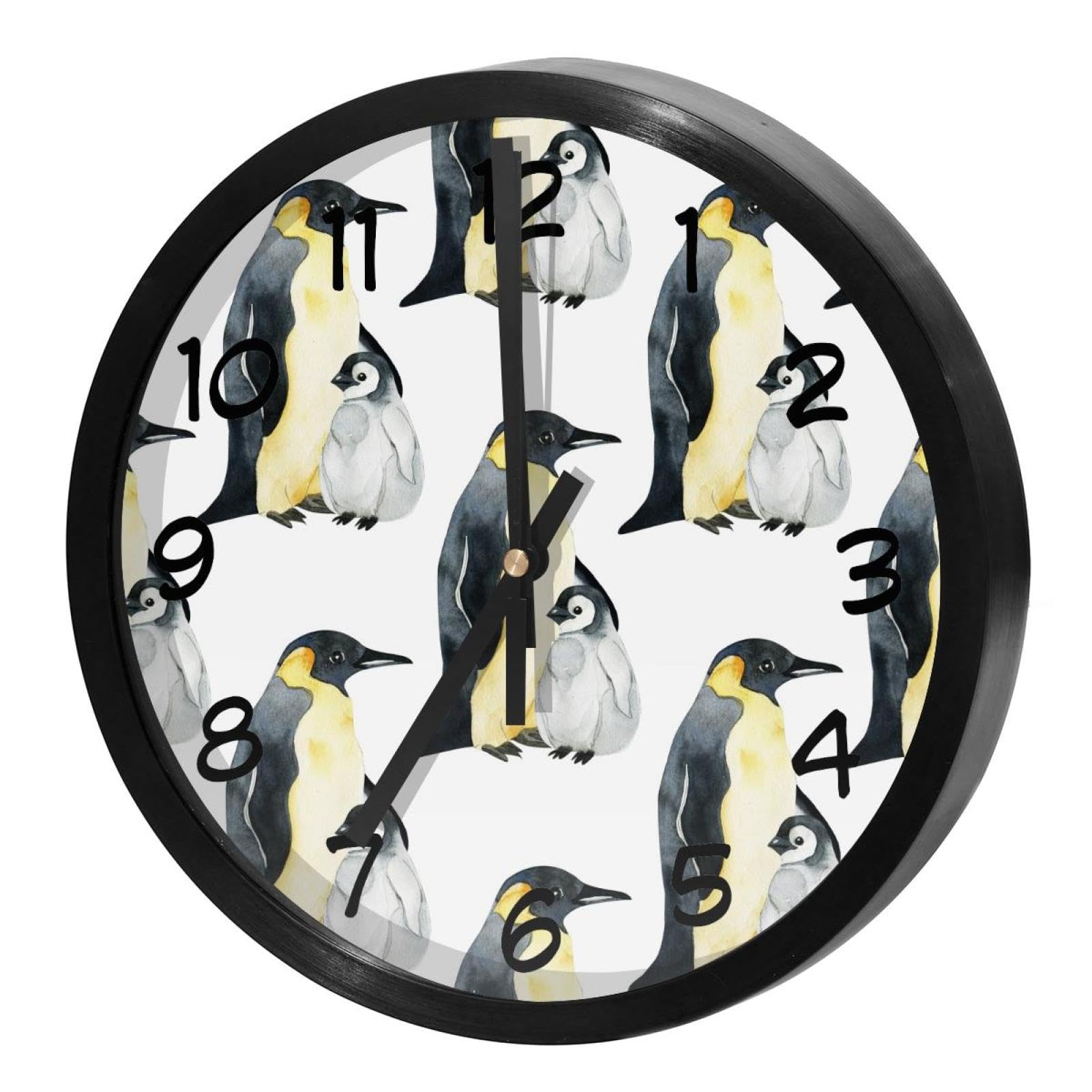 Horloge murale à piles ronde silencieuse pour éliminer les bruits de tic-tac dans la chambre